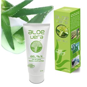 El gel de aloe vera hidrata y suaviza la piel Ineldea - 1