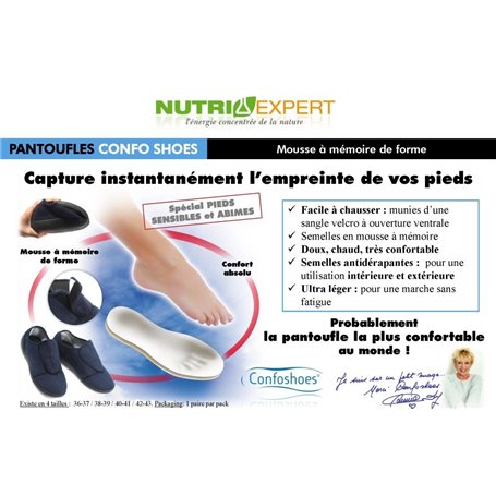 Pediexpert Pantoufles ConfoShoes à Mémoire de Forme Ineldea - 2