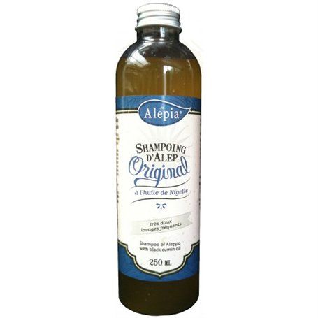 Shampoo Aleppo orgânico sem cocô com óleo de Nigella Alepia - 1