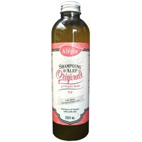 Biologische Aleppo No-poo Shampoo met roze klei Alepia - 1