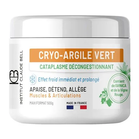 Cryo'Argile Professionnel Onguent à Froid Actif Muscles Articulations Institut Claude Bell - 1