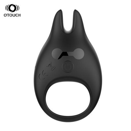 High Quality Silicone Delay Vibrating Cock Ring for Male Devil Otouch - 1