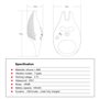 High Quality Silicone Delay Vibrating Cock Ring for Male Devil Otouch - 5