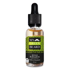 Elegance Oil voor baard en snor My Green Beard - 1