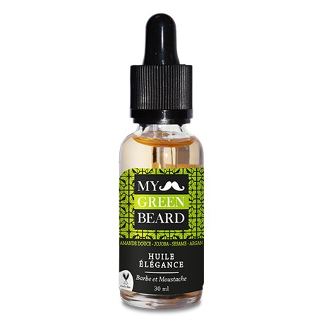 Elegance Oil voor baard en snor My Green Beard - 1