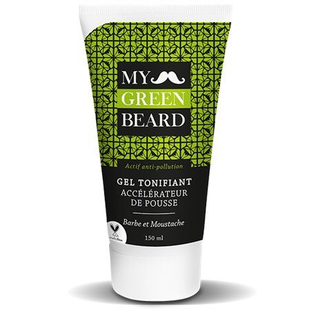 Gel tonificante per l'accelerazione della crescita della barba My Green Beard - 1