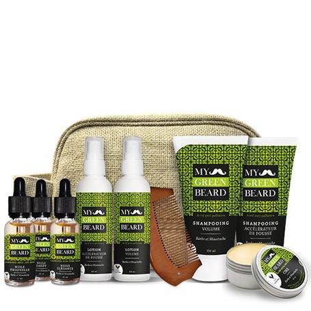 Beard Growth Full Kit My Green Beard - 1