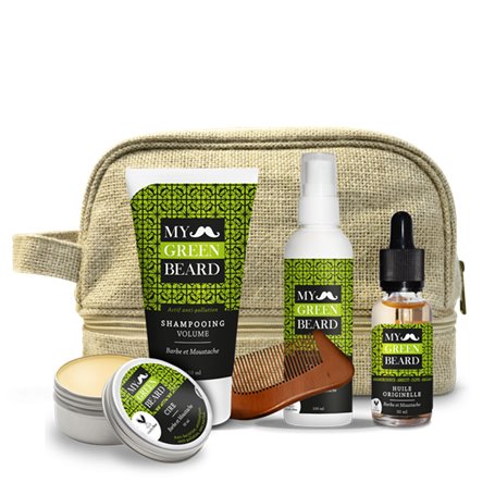 Trousse Augmentation de Volume pour Barbe et Moustache My Green Beard - 1