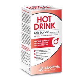 LAB04 Hot Drink Homme Bois Bandé Solution Buvable