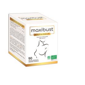 MaxiBust Gélules BIO Développeur de Poitrine Institut Claude Bell - 1