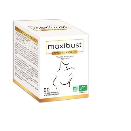Maxibust Beauty & Push-Up Organic Capsules Volume and Firmness Tones the Bust Institut Claude Bell - 1
