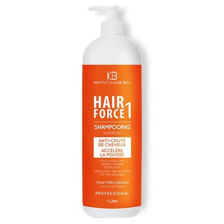Hair Force One Professional Shampoo tegen haaruitval New Institut Claude Bell - 1