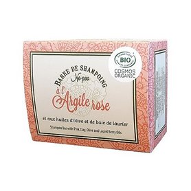 Barre de Shampoing BIO No-poo à l'Argile Rose Alepia - 1