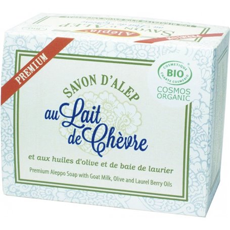 Savon d'Alep Premium BIO au Lait de Chèvre Alepia - 1