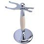 Shaving Stand for Brushes and Safety Razors with Decorative Knurling CZM Cosmetics - 1