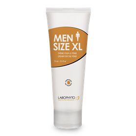 LAB45 Gel tamanho revelador para homens, tubo XL, 75 ml
