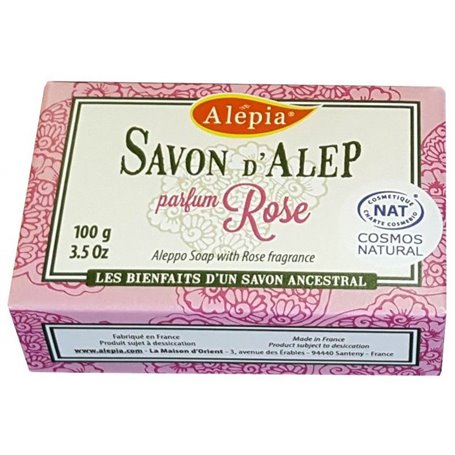 Sabonete Natural Aleppo Prestige com Rosa Alepia - 1