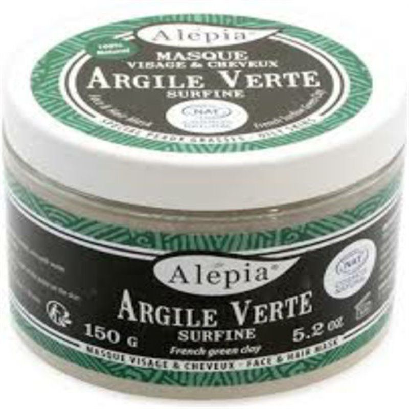 Polvo de arcilla verde francesa de mi nature | 227g (8 oz) (0.5 lb) |  Arcilla de Montmorillonita | Cuidado facial | Cuidado de la piel