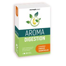Aroma Digestion Complex med eteriska oljor för god matsmältning Ineldea - 1