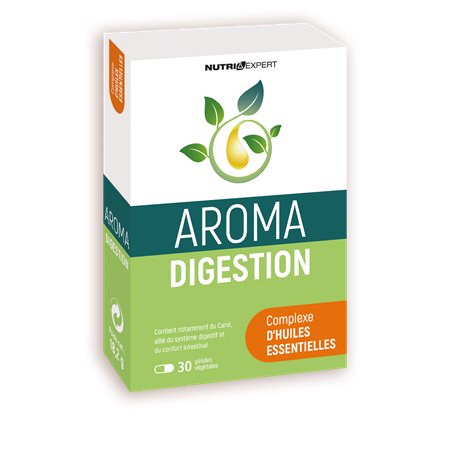 Aroma Digestion Complex di oli essenziali per un buon comfort digestivo Ineldea - 1