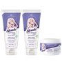 Blond voedende en verzachtende violet ontgelende shampoo Institut Claude Bell - 2