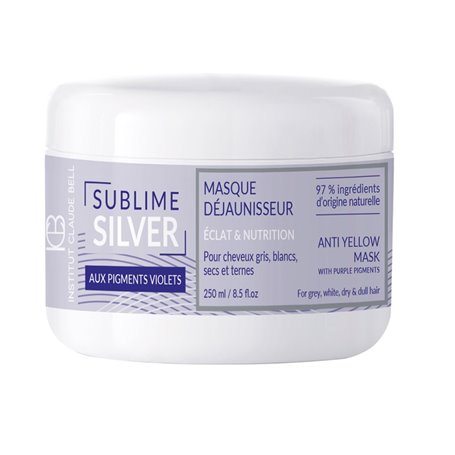 Sublime Silver Masque Déjaunisseur Eclat et Nutrition Institut Claude Bell - 1