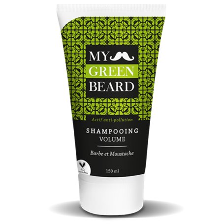 Volume Shampoo for Beard and Mustache My Green Beard - 1