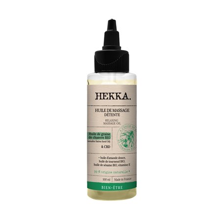 Olio da massaggio corpo rilassante Hekka - 1