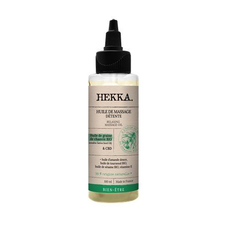 Olio da massaggio corpo rilassante Hekka - 1