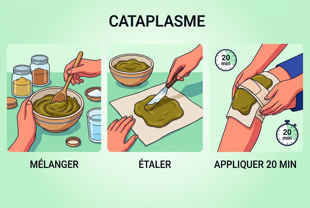 Guide d'application des cataplasmes maison